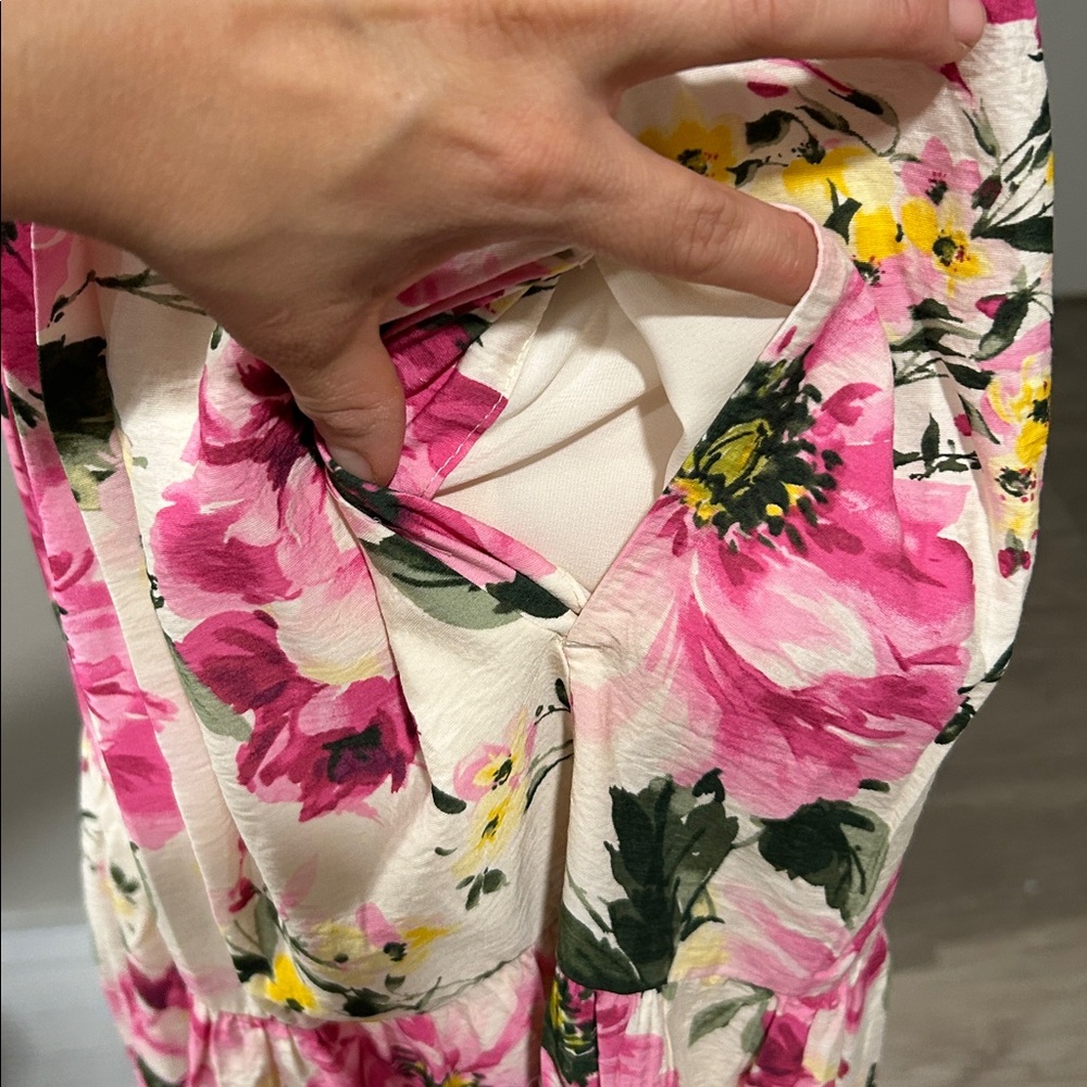 Abercrombie & Fitch Emerson Strapless Floral Maxi Dress XS - Picture 5 of 12
